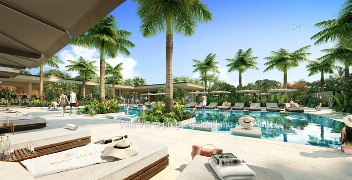 Mont Choisy - Beautiful 3 bedrooms apartment with common pool 