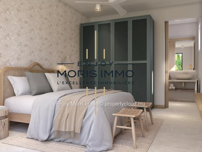 Modern 3-bedroom villa with pool in Petit Raffray