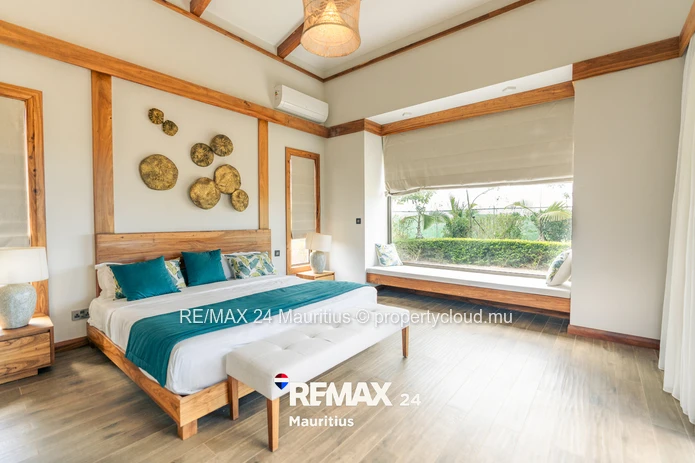 Elegant 4-bedroom Villa C with private pool, landscaped garden and spacious living areas.