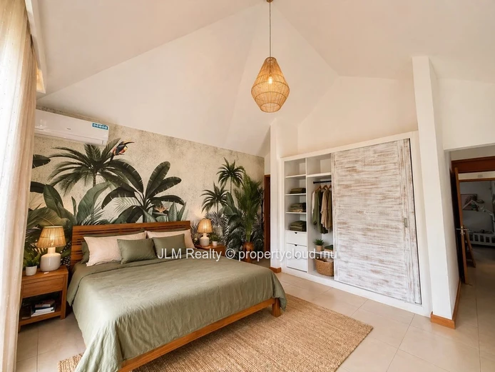 High-End Tropical Villa with Private Pool for Rent in Cap Malheureux, Mauritius