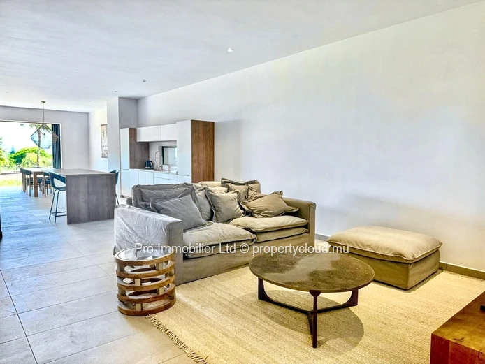 Appartement au rez-de-chaussée, magnifiquement meublé et entièrement neuf, situé à Belle Vue , Mapou.