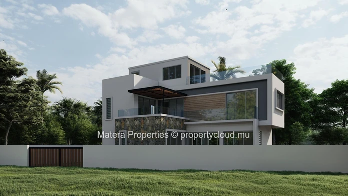 4-bed villa in Grand Baie with private slated pool
