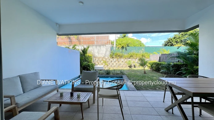 Coastal Comfort in Rivière Noire – Furnished Duplex with Jacuzzi for Sale