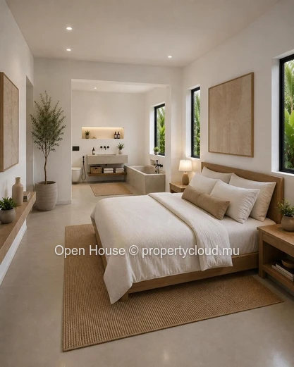 Local market sale - Petit Raffray - 3-bedroom villa project, fully equipped and furnished + private pool.