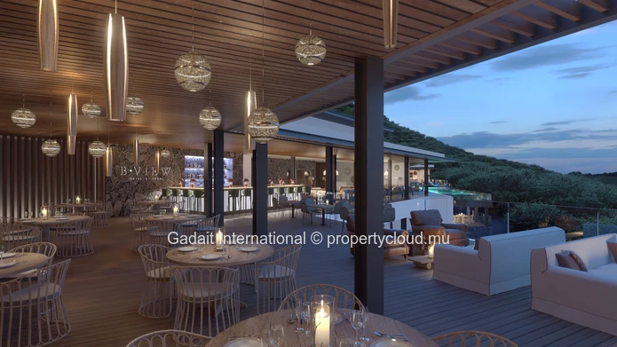 Duplex villa de luxe avec vue panoramique sur l'océan
