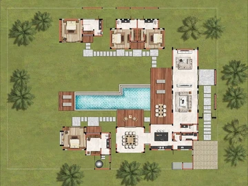 Villa de 4 Chambres